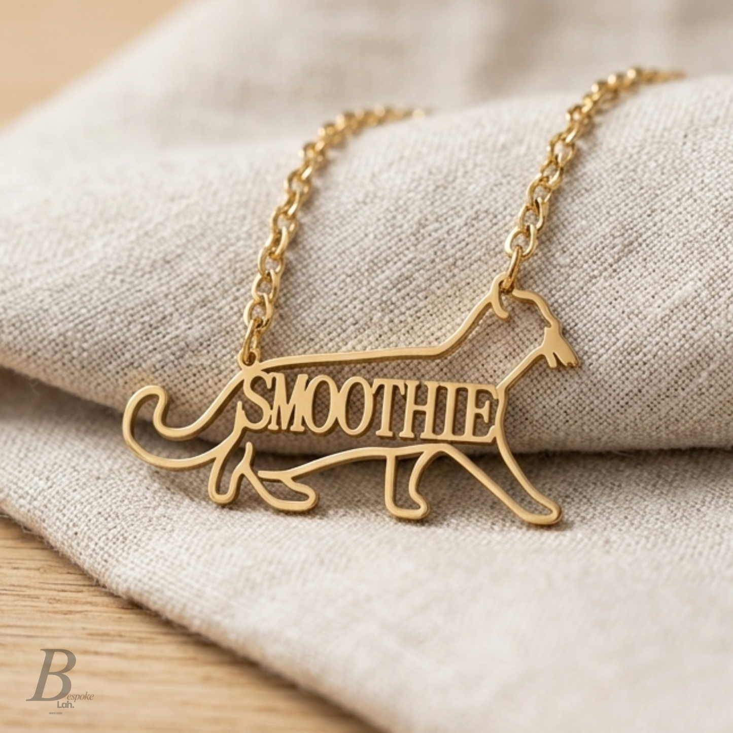 Cat Name Necklace